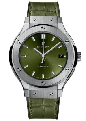 CLASSIC FUSION - TITANIUM GREEN 38MM